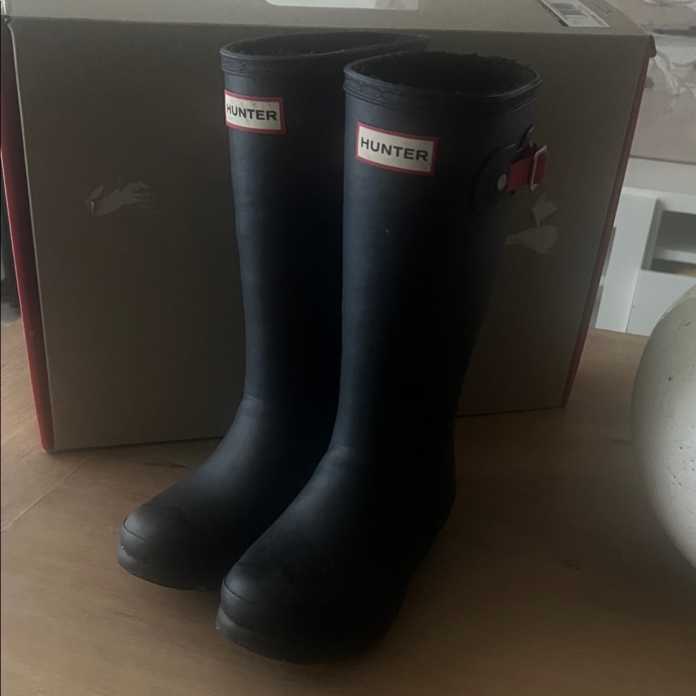 Kids Hunter Classic Black Waterproof Boots
Final Price*
Paid $120
Like new